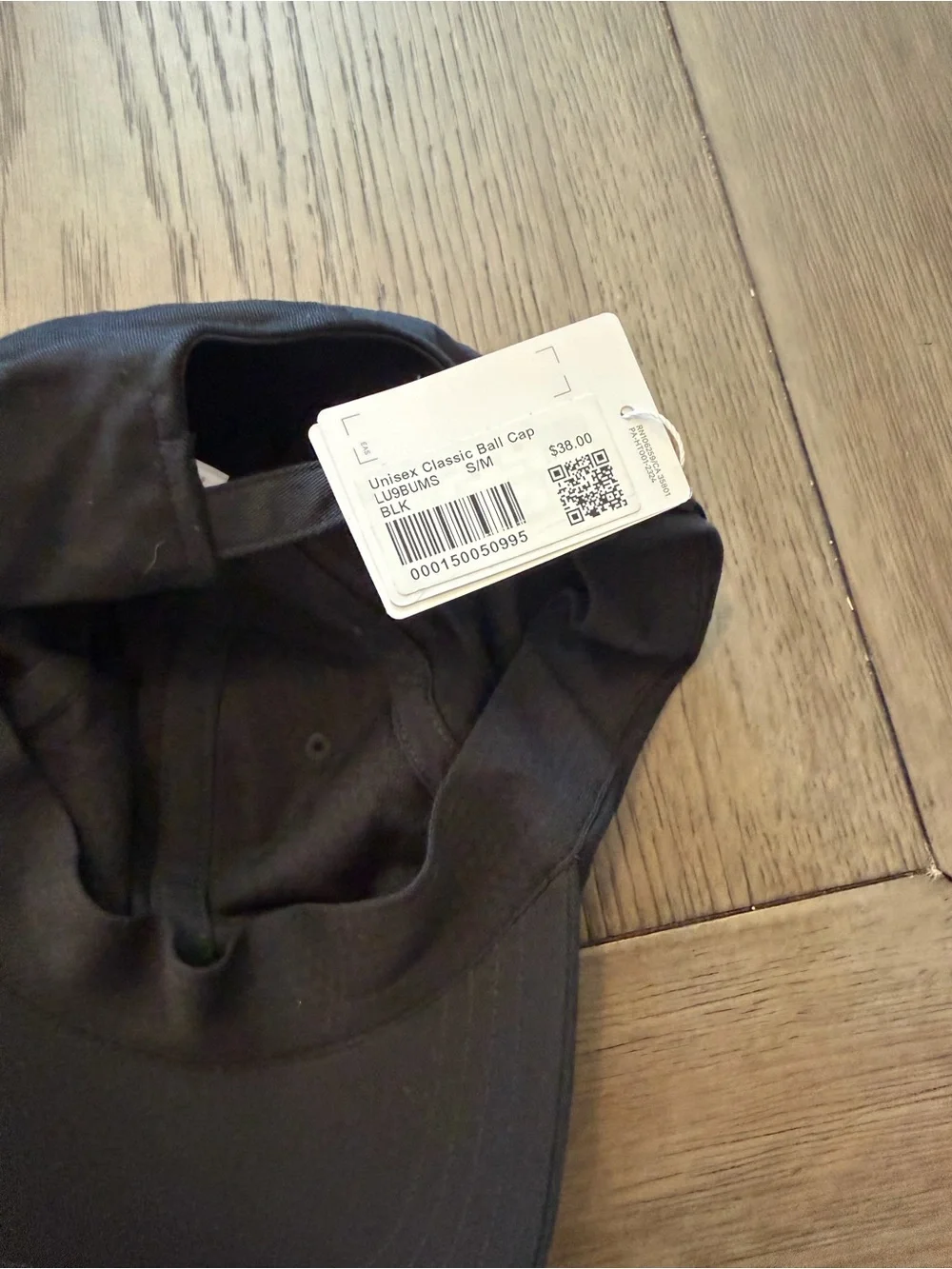 lululemon athletica Men's Black Soft-Top Baseball Cap NWT